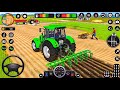 Modern Farm Tractor Simulator 3D Wheat Harvester Tractor 