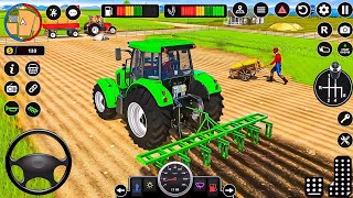 🚨Modern Farm Tractor Simulator 3D 🌾 Wheat Harvester Tractor Driving | Android Gameplay screenshot 2