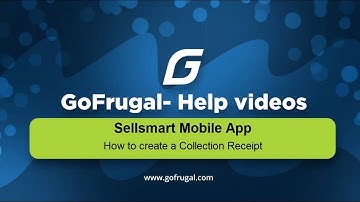 GoFrugal SellSmart Billing App : How to create a receipt.