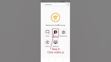 Pi Network Step 4: Generate Pi Wallet