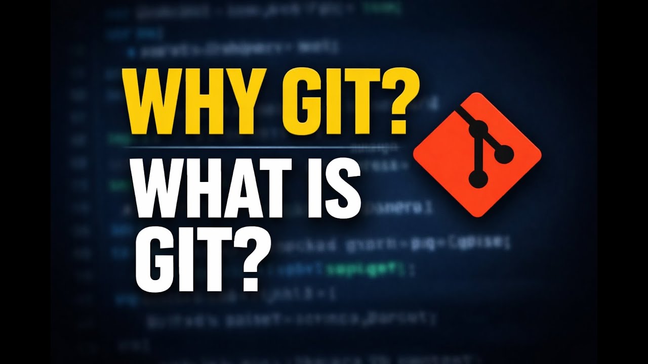 Why Git? What is Git? | Git Tutorial for Beginners in Hindi | #1 - YouTube