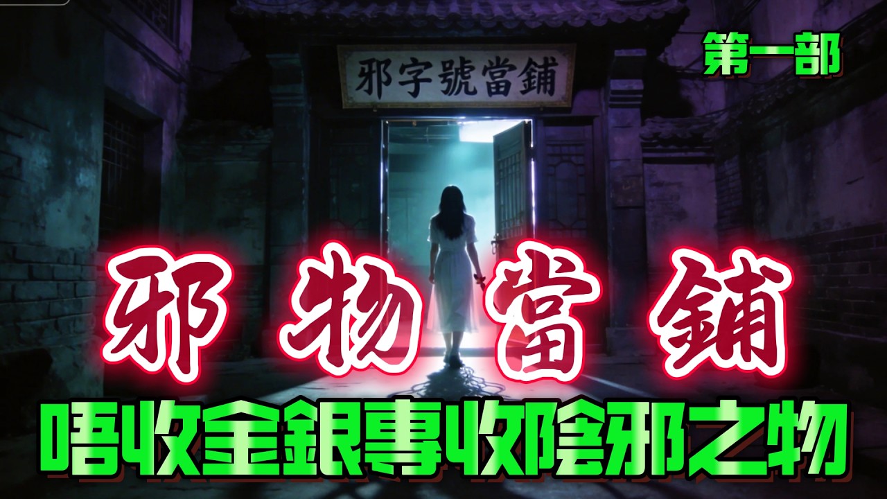 【奇聞】|  新故事：邪物當鋪（第一部）：古玩街盡頭有間「邪字號當鋪」，唔收金銀，專收陰邪之物！呢間當鋪做嘅係陰陽生意！#奇闻异事
