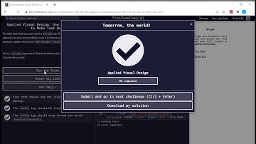 Applied Visual Design (4/52) | Use the strong Tag to Make Text Bold | freeCodeCamp