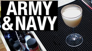 ARMY & NAVY: A WORLD WAR II ERA GIN CLASSIC - THROUGH THE MIXING GLASS