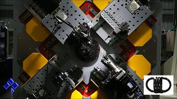 XinDa, CNC25X + Servo Spinner + Servo Gripper , for 3-coil extension spring