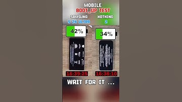 ⚡☠️SAMSUNG S24 ULTRA VS NOTHING 2 BOOT-UP TEST!!