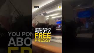 Journalist dragged from press briefing for asking questions about Israel