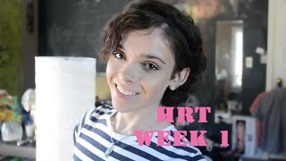 My First Week on HRT (MTF) | SamanthaLux