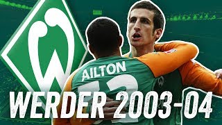 Ailton Micoud Klasnic Wie Werder Bremen 200304 Deutschland Eroberte