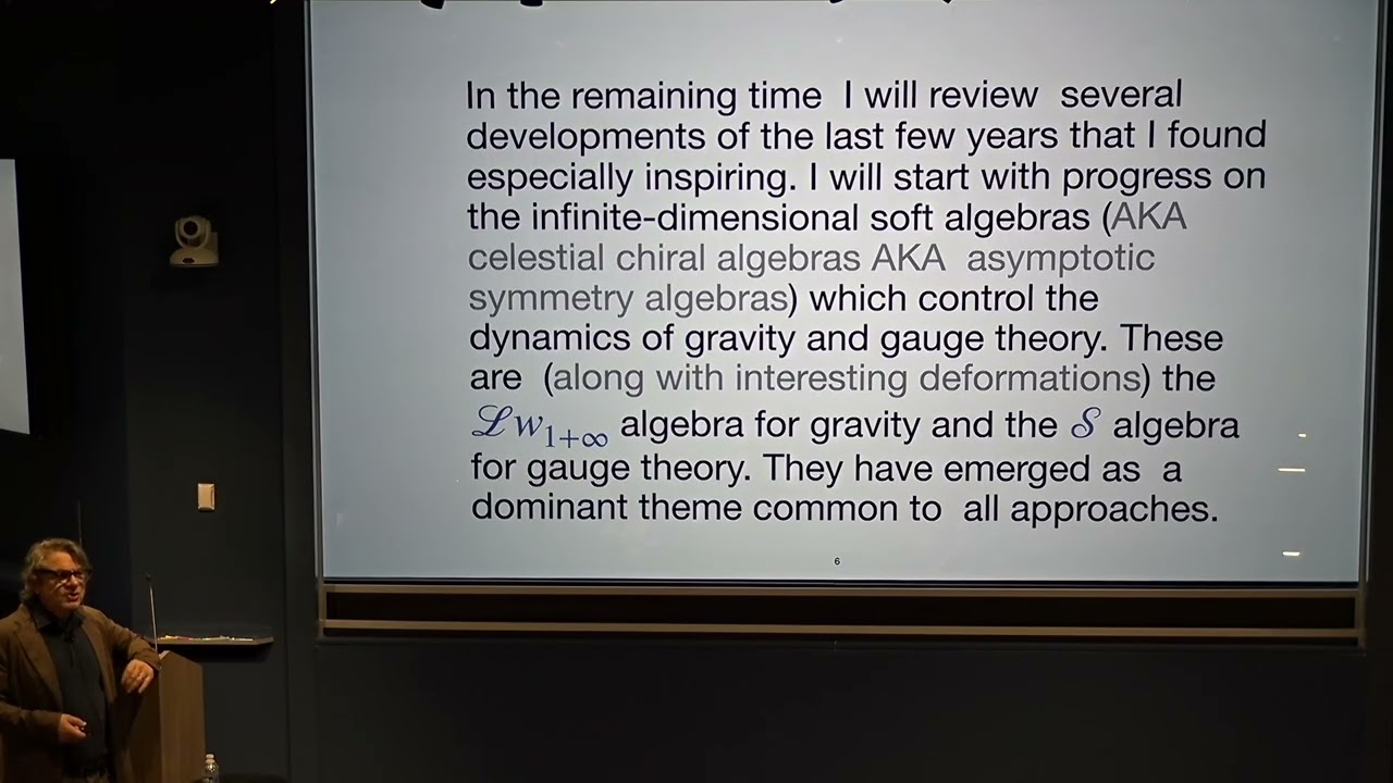 Andrew Strominger: Celestial Holography: Past, Present & Future