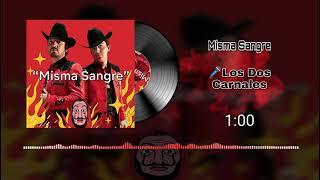 Video thumbnail of "Los Dos Carnales - Misma Sangre 2021"