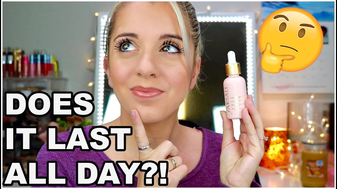 FARSALI LIQUID POWDER OIL BALANCING SERUM FULL DAY WEAR TEST DOES IT