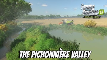 The Pichonnière Valley Map Tour - Farming Simulator 25 FS25 XBOX