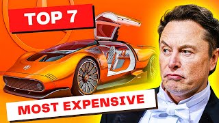 Top 7 Most Expensive Cars In The World! 2024!