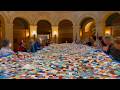 Activists unveil massive quilt to protest ICE