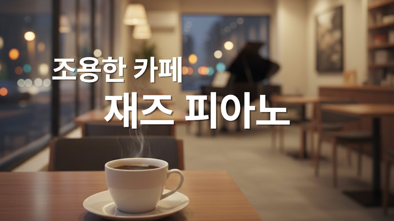 Playlist 조용한 카페에서 흐르는 재즈 피아노 ☕️ | 밤에 틀어두기 좋은 Jazz Piano Playlist