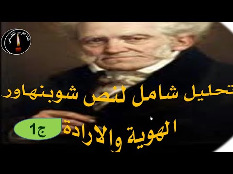 تحليل شامل انص شوبنهاور الهوية والارادة ج1