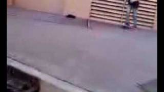Stacy's BAD bail on the loading dock