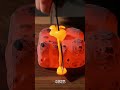 lavaaaa ❤️🔥🌋#asmr #asmrvideos #lava #fire #asmrsounds #artficial #aivideoshorts #cuttingart #gold