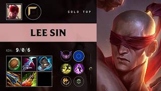 Lee Sin Top vs Jayce - EUW Master Patch 26.13