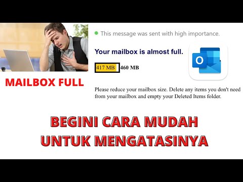 Video: Bagaimana cara menemukan ukuran kotak surat Outlook saya?