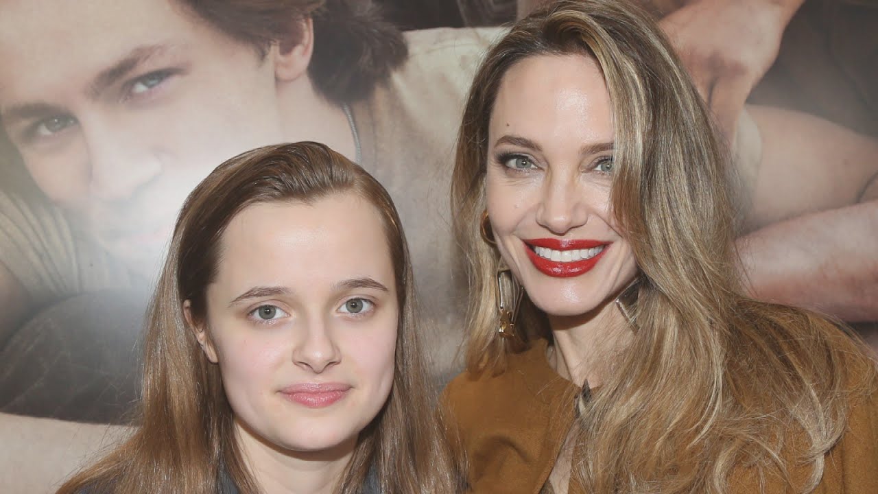 Angelina Jolie and Daughter Vivienne Attend Broadway Show Premiere