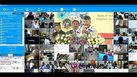 PeopleLink Video Conferencing in Villages-Connecting Villages and Branch offices over low bandwidth