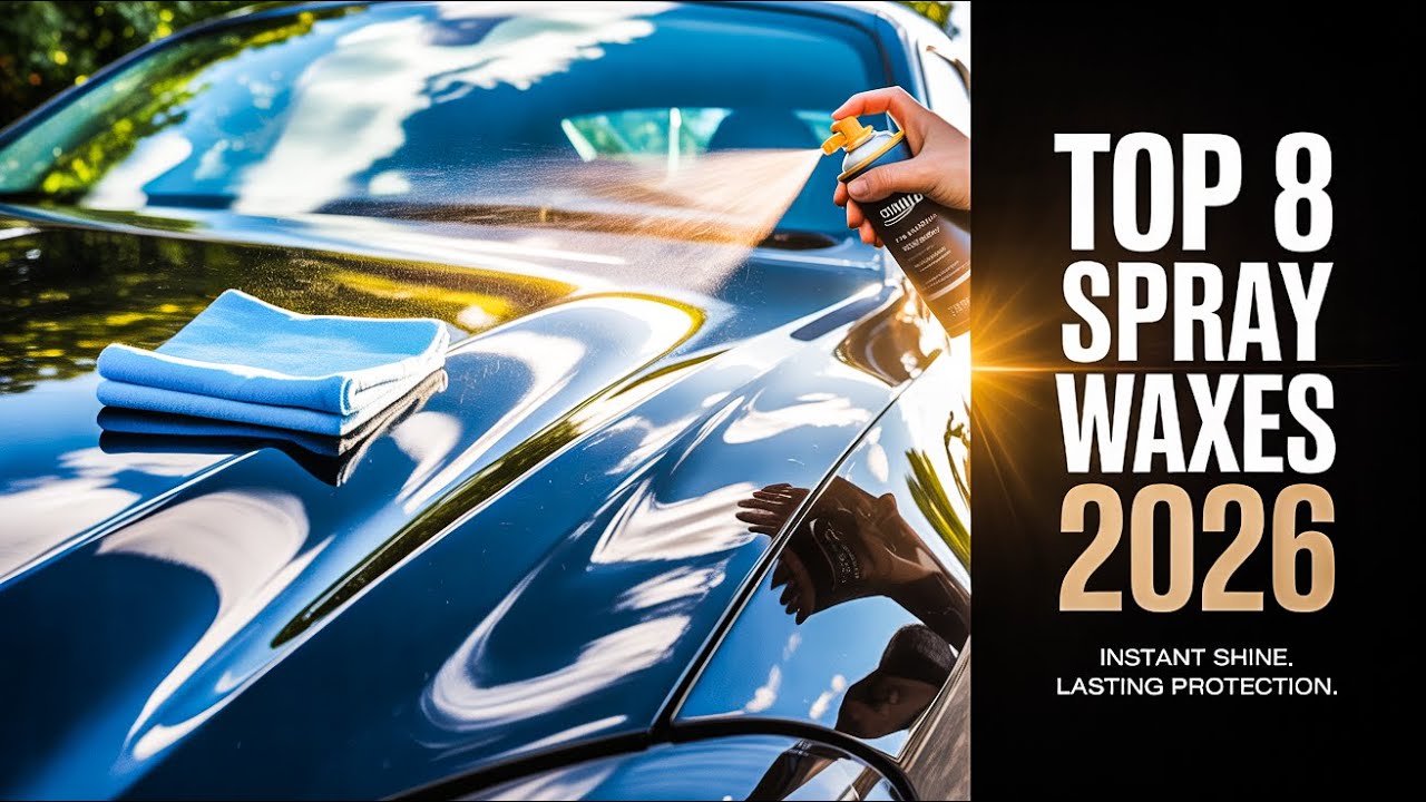 Top 8 Best Spray Wax For Quick Shine 2026! - YouTube