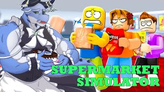 【 ROBLOX 】SUPERMARKET VERSI KOTAK HARGA GAK NGOTAK #shortlive #livestreaming