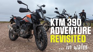 KTM 390 Adventure Revisited  A few trail in Wales...