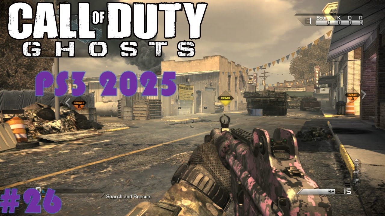 Call Of Duty: Ghost Multiplayer Gameplay 2025 (PS3) #26 🟣