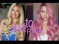 Dying My Hair Pink | Hair Disaster | Arctic Fox Virgin Pink