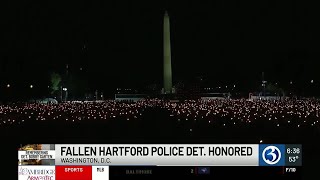 VIDEO: Hartford detective memorialized in the nation's capital
