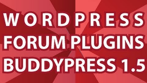 Wordpress Forum Plugin