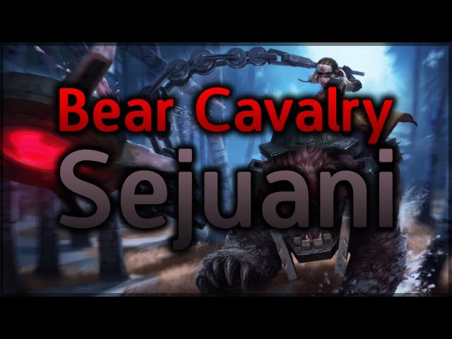 New League Of Legends Skin Bear Cavalry Sejuani League Of Legends