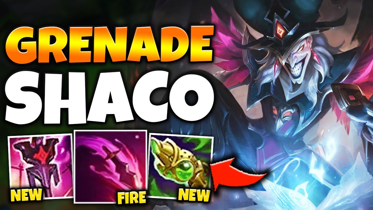 THIS NEW ITEM MAKES SHACO THROW EXPLOSIVE KNIVES! SHACO SUPPORT IS BROKEN - League of Legends