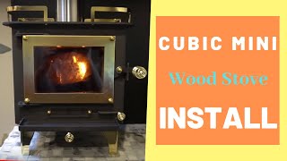 HOW TO Install a CUBIC MINI WOOD STOVE in a VAN / CAMPER