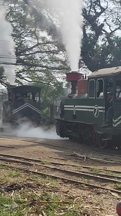 lokomotif uap PG Pagotan Madiun #keretaapi #keretauap #pabrikgula #madiun #madiunhits