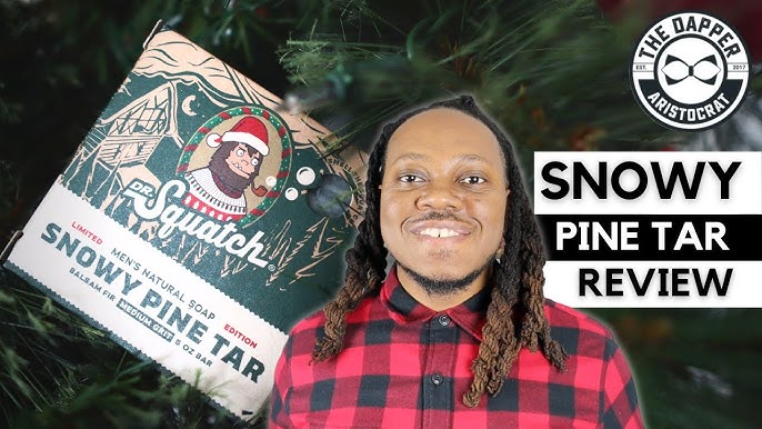 Dr Squatch WINTER LIMITED EDITION Soap | Snowy Pine Tar & Frosty Peppermint