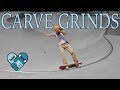 💙 HOW TO CARVE GRIND: Frontside & Backside, Simple Steps, Pro Tips, How to Bail, Trick Challenges