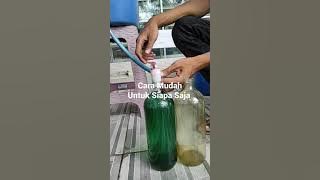 Cara praktis isi bensin, walau ada pembeli atau tamu datang tanpa sedot ulang 😁