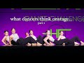 What dancers think about onstagepart 2