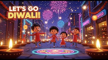 “Let’s Go Diwali | 3D Animated Diwali Anthem Song | Light Up The Vibe – Kids & Family Celebration