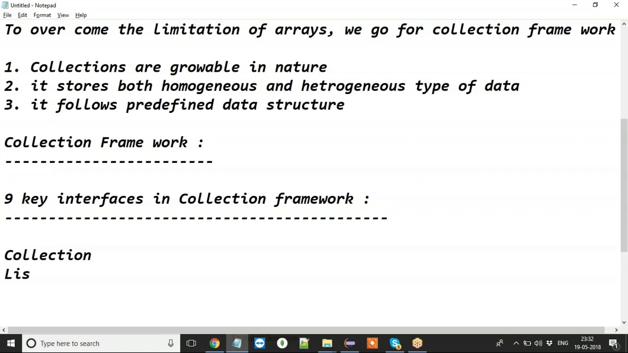 Collection and its implementation classes - YouTube