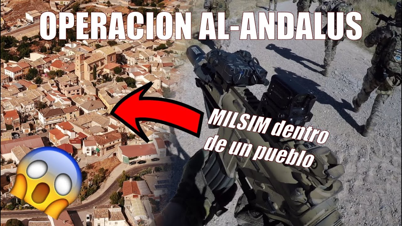 😲 OP Al Andalus 😲 La MILSIM dentro de un pueblo [Airsoft gameplay]
