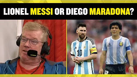 MESSI OR MARADONA?!  Adrian Durham gives his verdi...