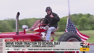 Drive Your Tractor to School Day held at Big Spring HS
