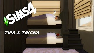 The Sims 4 Tips Tricks Bunk Bed? No Cc