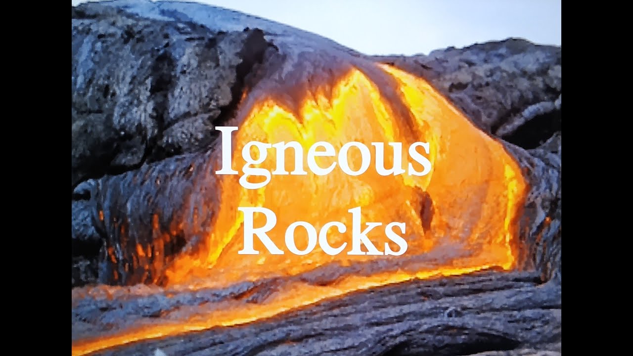 Igneous Rocks,.... Rocks and Rock Cycle, Geography, Class 9 / ICSE
