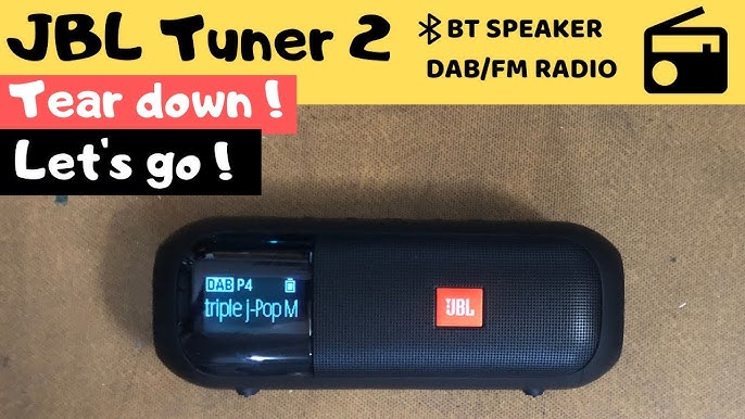 JBL Tuner XL  Radio DAB/DAB+/FM portable avec Bluetooth et son